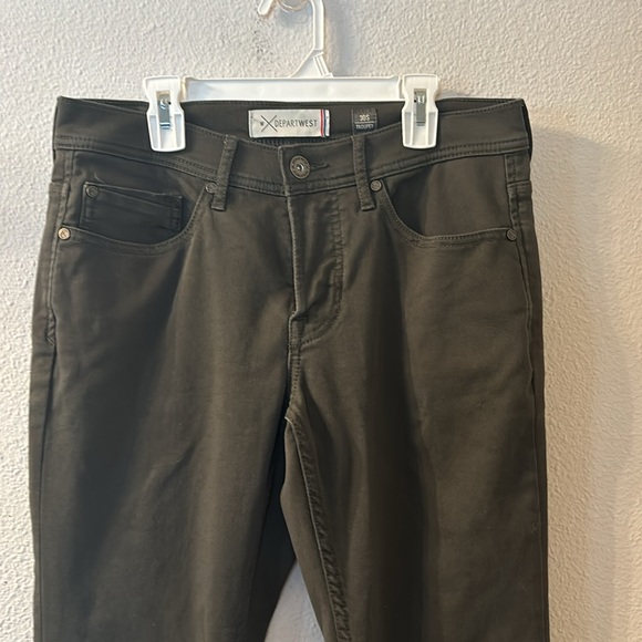 Departwest Trouper green Jean size 30S - Picture 2 of 6